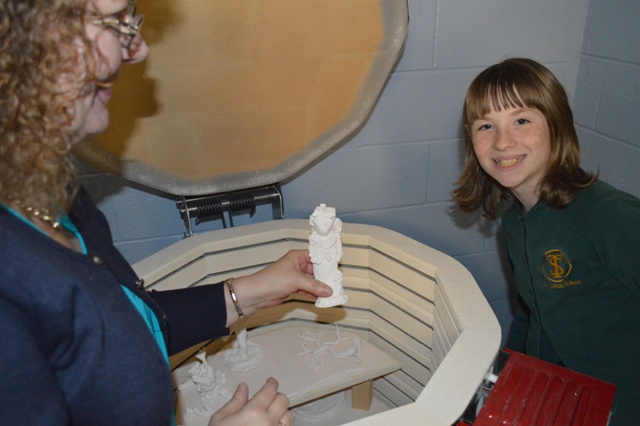 St. Thomas Introduces Pottery to Art Curriculum