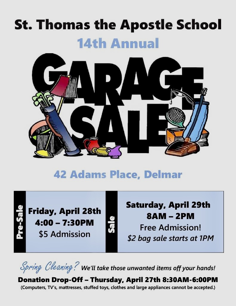 14th Annual Garage Sale!
